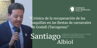 Crónica de la recuperación de las vaquillas en las fiestas de carnavales de Godall (Tarragona)