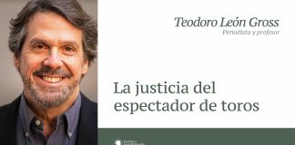 La justicia del espectador de toros