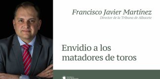Envidio a los matadores de toros