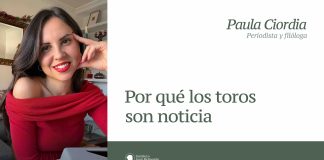 Por qué los toros son noticia